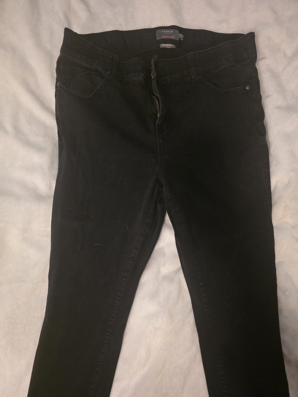 torrid Black Skinny High-Rise Jeans